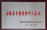 安徽省專精特新中小企業(yè)(Anhui